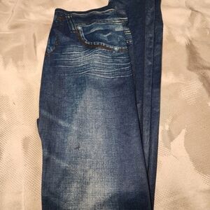 Stretchy Jeggings that look like‎ Jeans. Never Worn. Small.